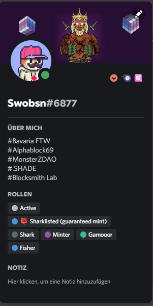 So happy to have the spot! Thank you @SharkyFi ! Only three more sleeps and it's Mint day! Me and the guys from @alphablock69 celebrate you already now and look forward to our Sharkys!! And then with bifrost.... a dream! gg @BlocksmithLabs