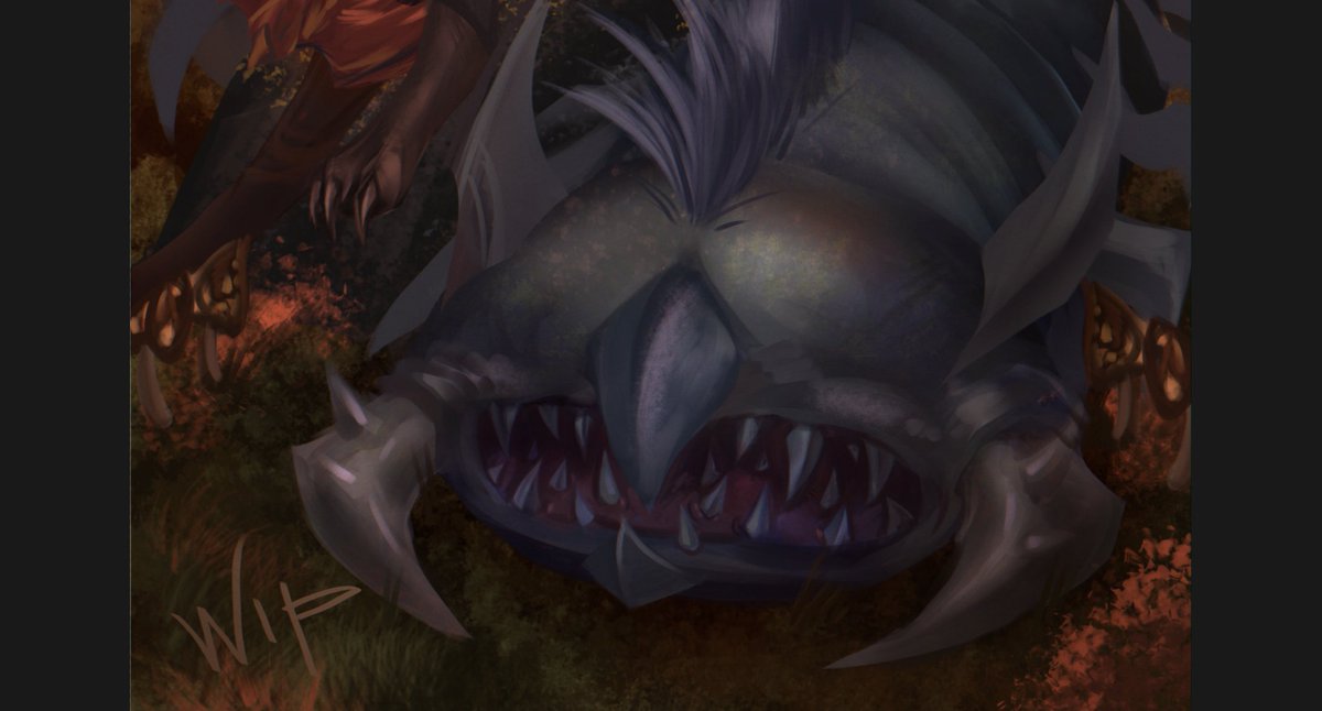 「Toothy WIP #WorldOfWarcraft #Warcraft #w」|Sehnaのイラスト