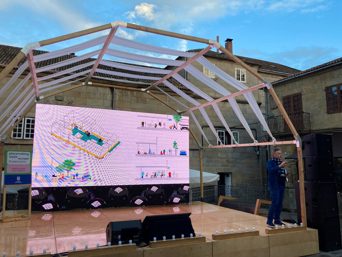 Think smaller 
Think slower
Think lower
Think simpler !!!
 
David Sim nails how to think our cities.
#PlacemakingWeekEurope <a href="/placemaking_eu/">Placemaking Europe</a>