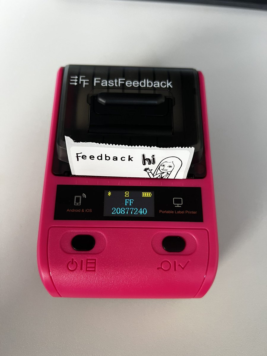 MrsT_Geog_Mods's tweet photo. Love my new #fastfeedback printer. Effective Feedback ✔️ https://t.co/3vI0qQZSxU