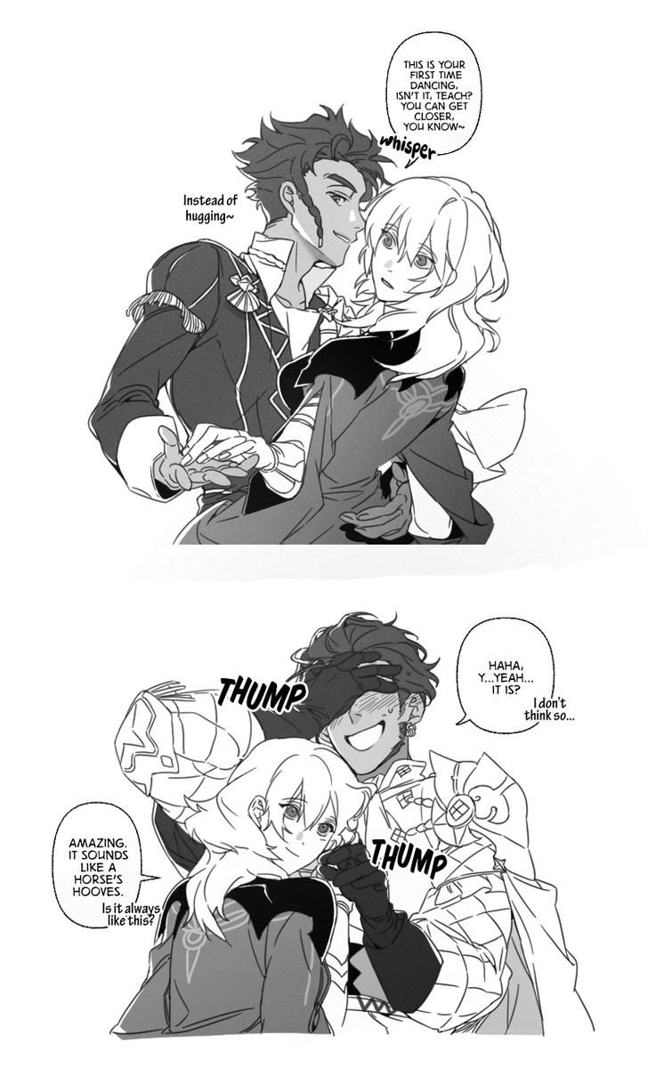 Translated. Original comics by 5kmm_m and laha_GM
#claudeleth