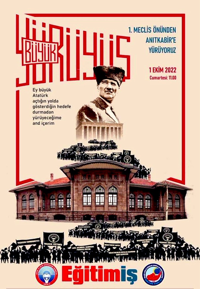 Bugün susarsak yarın çok geç olacak!
Gelin, gecikmeyelim!

#BuyukYuruyus #artıksoezmecliste