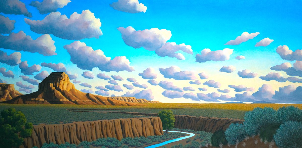 blueraingallery's tweet photo. New works by #DOUGWEST coming soon!
Join us for the opening reception of his new show "Chaco Canyon &amp; Beyond" opening next Friday (10.7.22) at Blue Rain Gallery

#santafe #landscape #newmexico #nmtrue #artist https://t.co/YopmVzqADS
