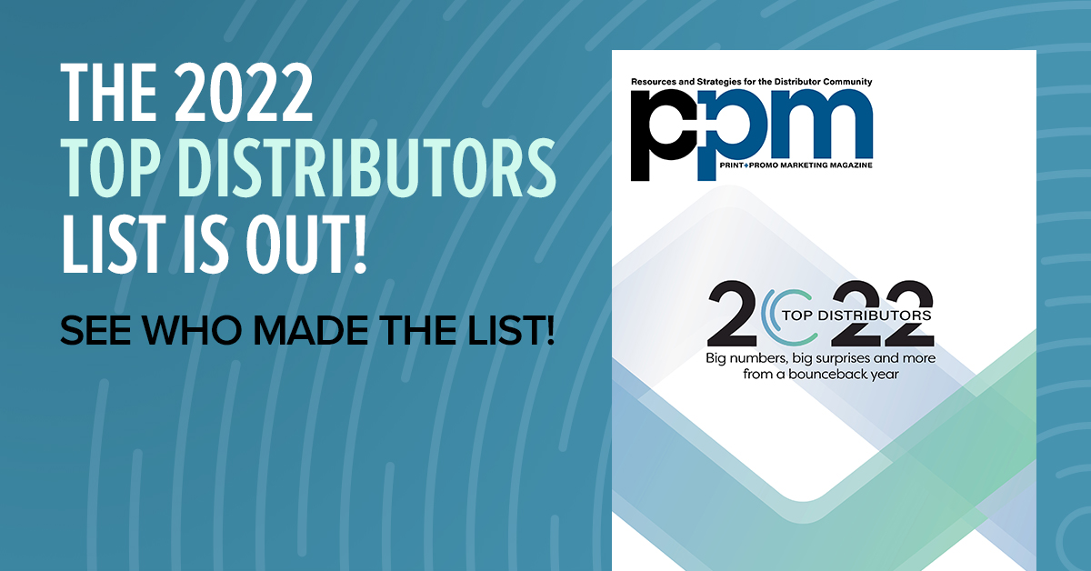 As part of the Print+Promo Marketing 2022 Top Distributors List, we asked some of the top-ranked distributors about what their future plans look like, and trends they've kept their eyes on in the industry.

Here, we talked to <a href="/kotisdesign/">Kotis Design</a> CEO, Jeff Becker: ow.ly/v1wv50KX7kN