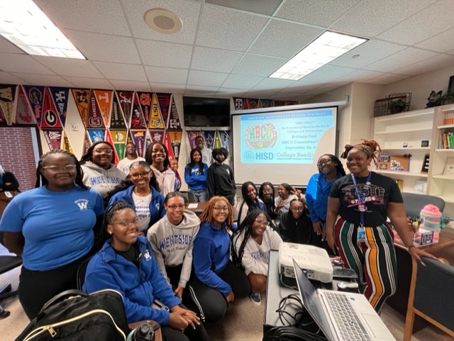 Westside High School College Center tweet media