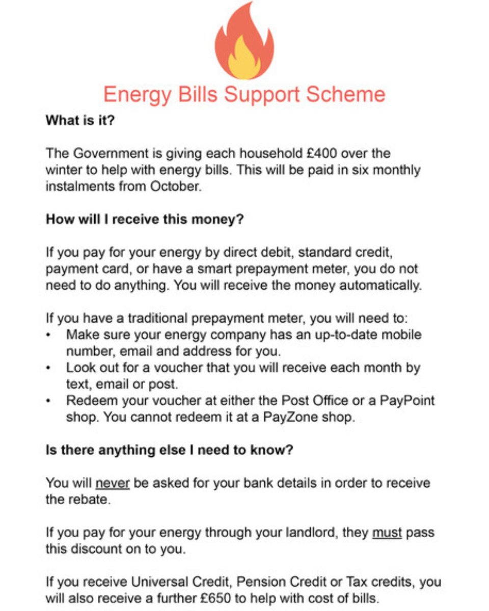 stjohnskitchen's tweet photo. The #CostOfLiving crisis is a concern for everyone including our #soupkitchen guests &amp; members of our #foodbank as well as the community in #FinsburyPark - We wanted to share some information around the Government's #EnergySupportScheme &amp; full details at https://t.co/wdLSVQvTpc https://t.co/Y0QxN1Ssh0