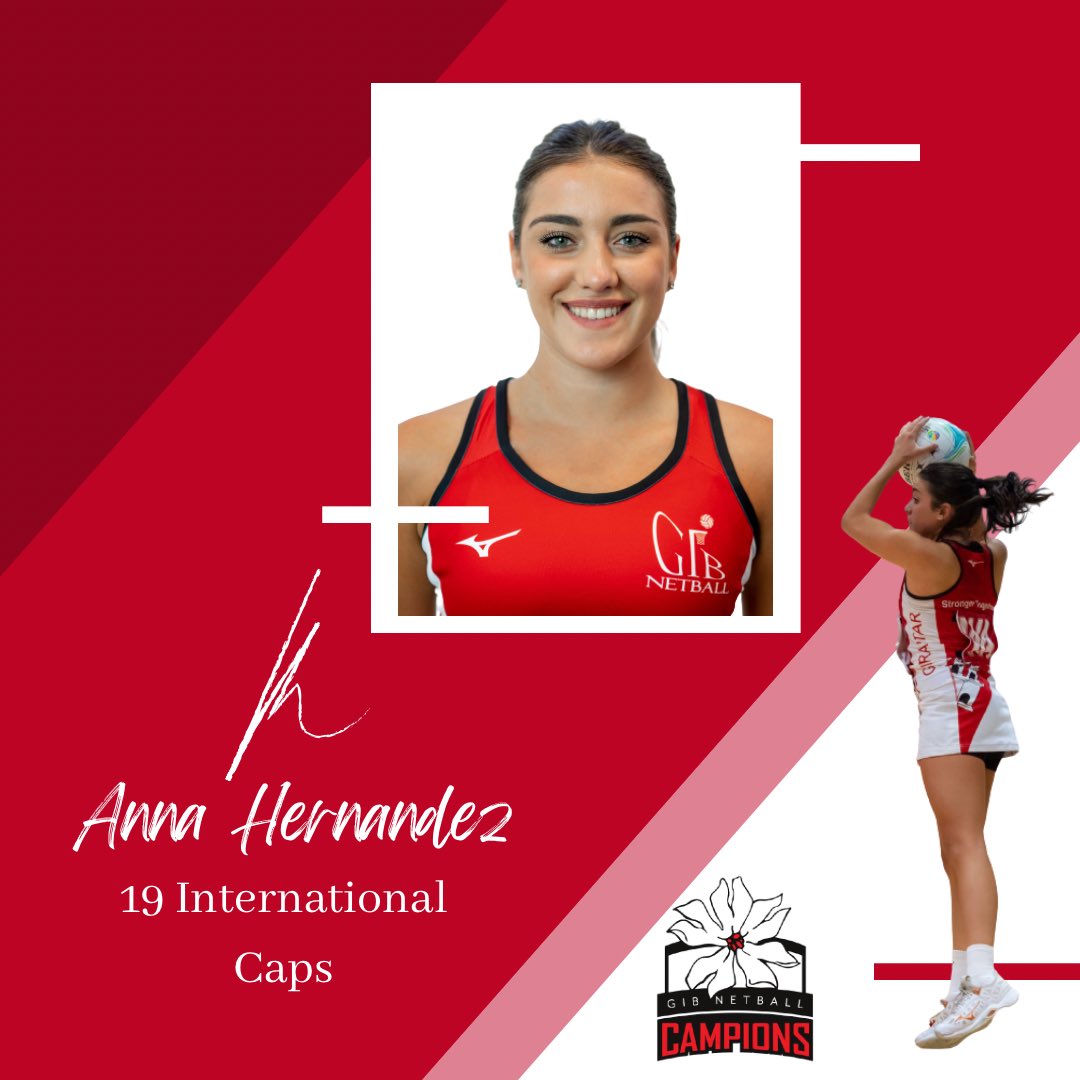 Gibraltar Netball (@gib_netball) on Twitter photo 12 days to go until the Campions travel to Glasgow for the World Cup Qualifiers!
First up of the player profiles we have:
Anna Hernandez ๐ฌ๐ฎ
19 International Caps ๐
Photography: <a href="/noellelaguea/">Noelle OP29</a>
#strongertogether ๐คโค๏ธ
#campions #netball #internationalnetball #GibNetball 12 days to go until the Campions travel to Glasgow for the World Cup Qualifiers!
First up of the player profiles we have:
Anna Hernandez ๐ฌ๐ฎ
19 International Caps ๐
Photography: <a href="/noellelaguea/">Noelle OP29</a>
#strongertogether ๐คโค๏ธ
#campions #netball #internationalnetball #GibNetball