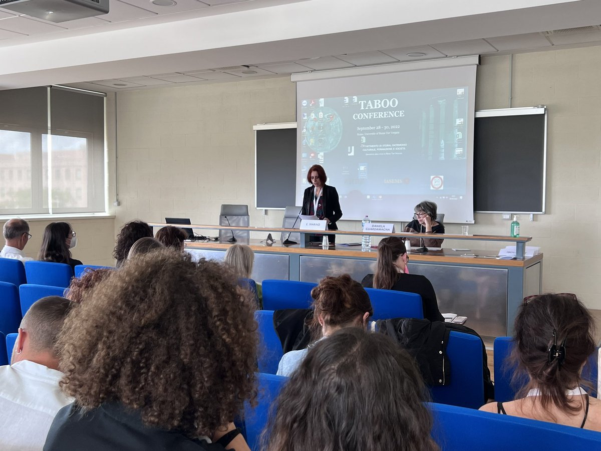 TACOconference's tweet photo. TaCo Roma Tor Vergata, Day II 👹 #taco2022 #taboo #tabooconference https://t.co/BZOfMzxh0B