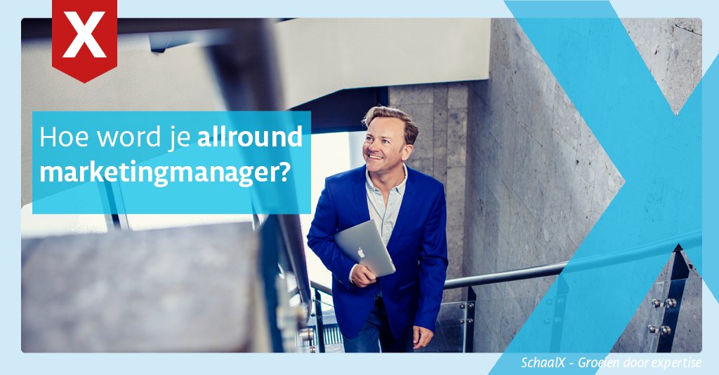Van specialist naar marketingmanager: hoe hoger je klimt op de carrièreladder, des te vaker zal van je worden verwacht dat je over alle aspecten van marketing kunt meepraten. 👉bit.ly/3SNcGJz