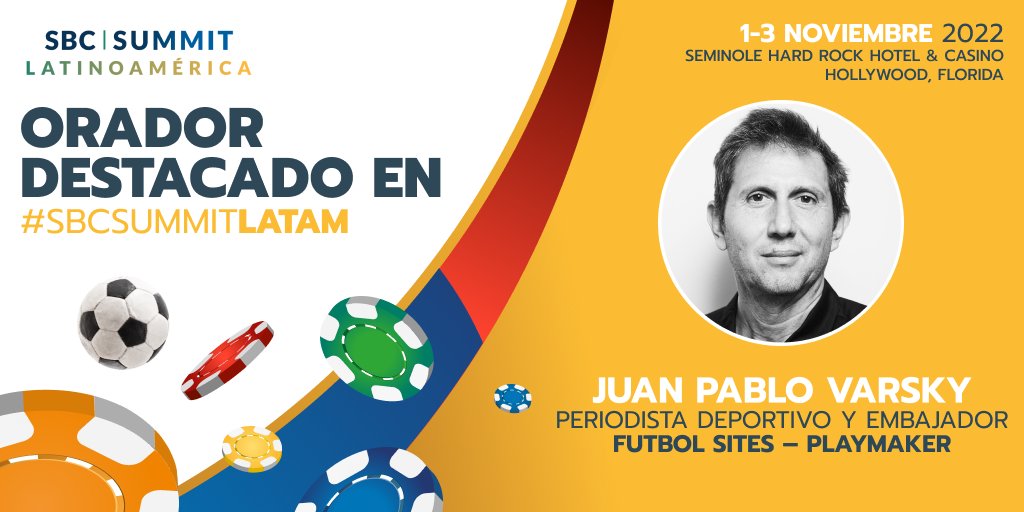 SBC Noticias (@sbc_noticias) on Twitter photo 👉La leyenda del periodismo deportivo Juan Pablo Varsky pronunciará un discurso de apertura en SBC Summit Latinoamérica
<a href="/JPVarsky/">JPV</a> - <a href="/VarskySports/">Varsky Sports</a>
<a href="/FutbolSites/">Futbol Sites</a>
#Varsky #SBCSummitLatam #SBCEvents #SBC #SBCNoticias
bit.ly/3Sstfuy 👉La leyenda del periodismo deportivo Juan Pablo Varsky pronunciará un discurso de apertura en SBC Summit Latinoamérica
<a href="/JPVarsky/">JPV</a> - <a href="/VarskySports/">Varsky Sports</a>
<a href="/FutbolSites/">Futbol Sites</a>
#Varsky #SBCSummitLatam #SBCEvents #SBC #SBCNoticias
bit.ly/3Sstfuy