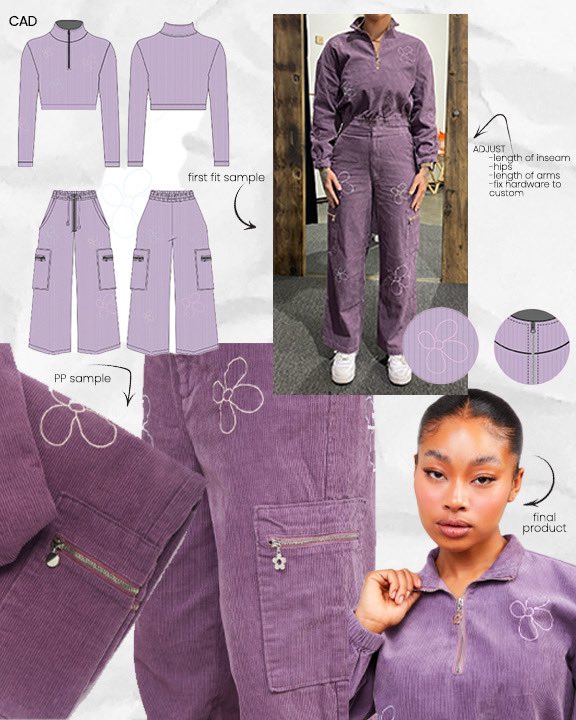 SamiiRyan's tweet image. Im SO happy with how our daisy gal corduroy embroidery set came out! from design to sampling to adding all the intricate detailing.. it’s so GOOD. online tomorrow @thesamiiryan