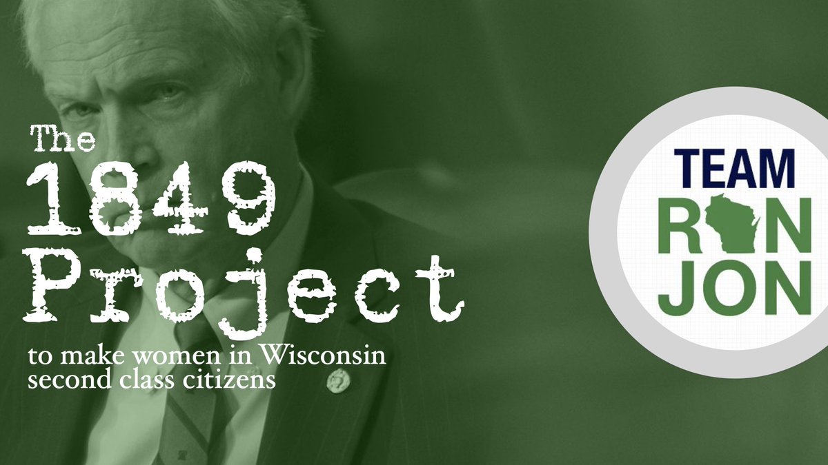 jnorcr's tweet photo. @TheOtherMandela #RonJohnson has a lot to answer for. 
He is out of step with mainstream #Wisconsin. 
#womenshealthcare #reproductiverights #The1849Project 
#Mandela4WI https://t.co/Z0efJeg3Mb
