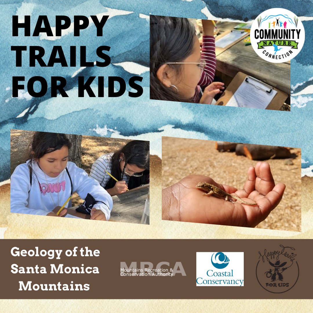 We took Happy Trails for Kids out for one of our Coastal trips. Youth journaled &amp; experienced the geologic formations that are scattered throughout the Santa Monica Mountains.

Thank you to our partners <a href="/happytrailscamp/">Happy Trails for Kids</a> <a href="/MRCAParks/">MRCAParks</a> <a href="/SantaMonicaMtns/">Santa Monica Mtns</a> <a href="/ca_coastal/">State Coastal Conservancy</a>