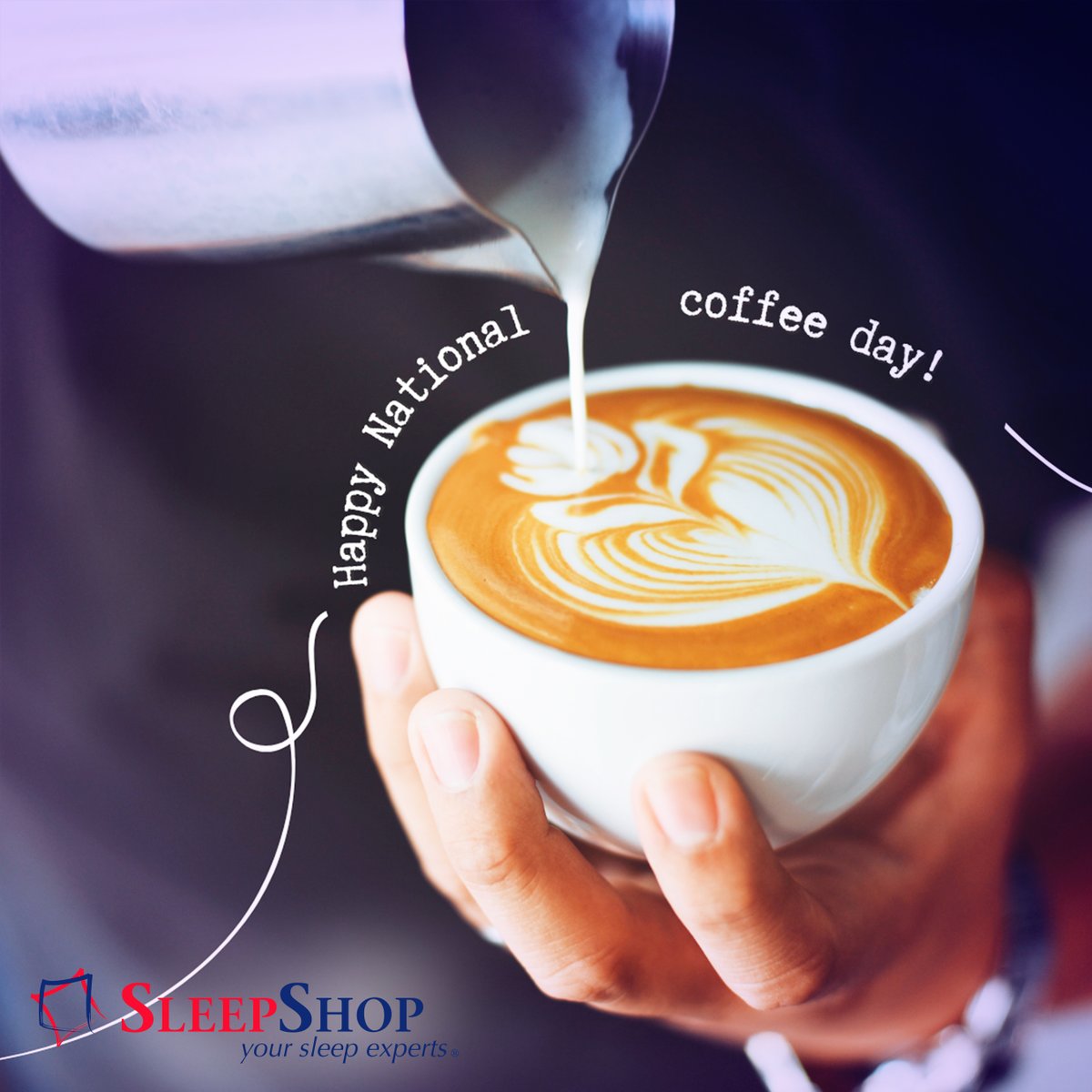 sleepshopbc's tweet photo. Sleeping is incredible, but waking up to a hot cup of coffee is just as great 🧡 Celebrate with us today the National Coffee Day!

#nationalcoffeeday #nationalcoffeeday☕ #goodmorning #hotcoffee #coffee #coffeeofinstagram #coffeeart #mattress #mattressstore https://t.co/KsMSvOnqQd