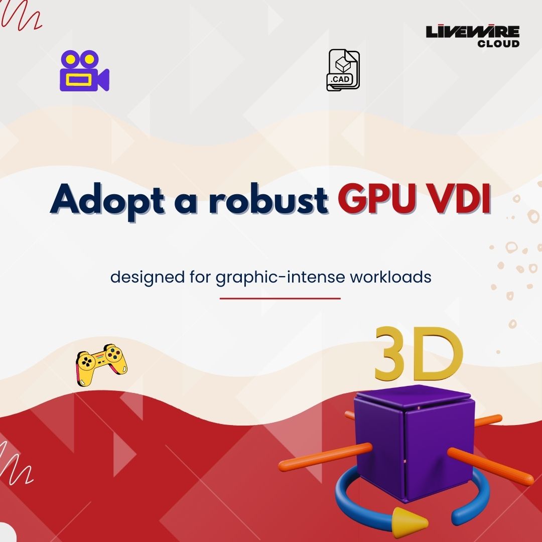 CloudLivewire's tweet photo. Are your clients demanding a powered-up process for working on 3D CAD, and video editing software? Look no further! Deliver supercharged GPU VDIs powered by VMware Horizon Blast Extreme and NVIDIA GRID technology.
Visit us: https://t.co/FYKuZW6b5t
#LivewireCloud #gpuvdi #gpu https://t.co/vmFFWp59mx