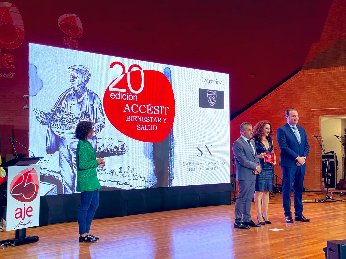 Accésit Bienestar y salud a #SabrinaNavarro