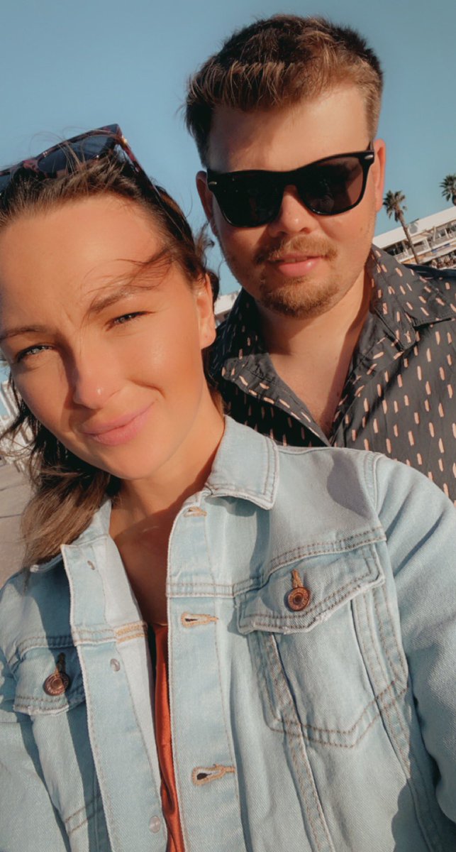 Home from the best holiday with the best company ❤️ holiday blues are already setting in and I know I’m going to miss my champagne breakfast in the morning! #FirstHolidayTogether #HeHasntLeftMeYet