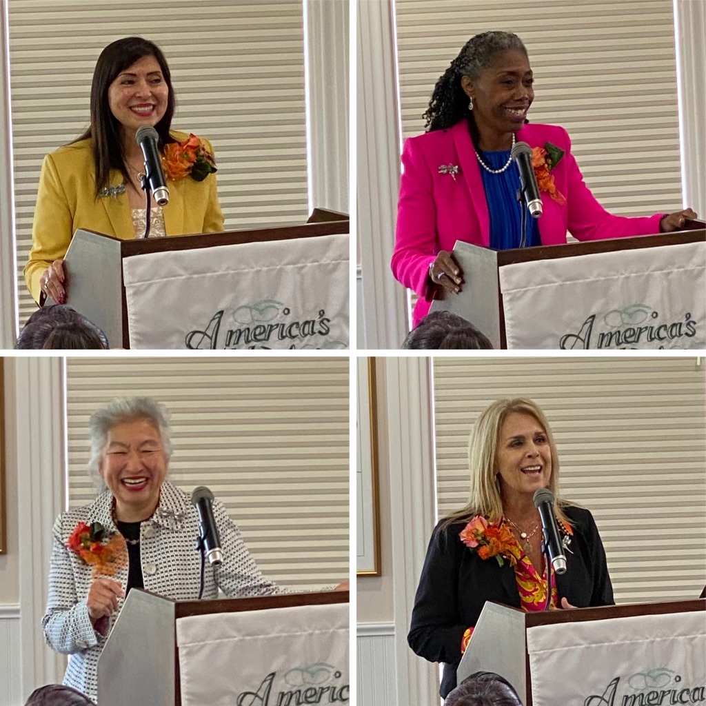 What an honor to hear the stories of some of our 2022 Herstory Exhibit Inductees! (Carol Schillios, Christiane Gigi Hyland, Susan Mitchell Stankovic, Sarah Canepa Bang, Diana Dykstra, Denise Wymore, Maria Martinez, Renee Sattiewhite, Lucy Ito, &amp; Lily Newfarmer)