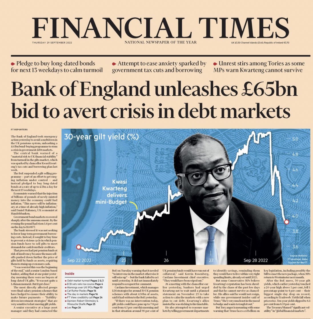 seems like this headline belongs in the #bitcoin blockchain for posterity,  the next fiat crisis, 2008 genesis block quote re-run 