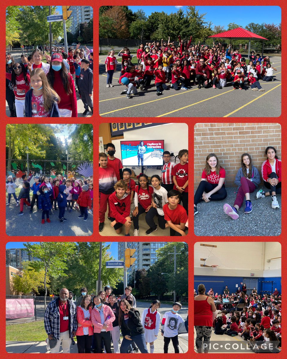 Montanari__P's tweet photo. Terry Fox’s legacy lives on at St. Cyril. Thank you to all staff, students and parents that took part in the walk/run and wore red and white today. #TryforTerry @mariarizzo @TCDSB @StCyrilCSPC https://t.co/hzm8IH1V5L