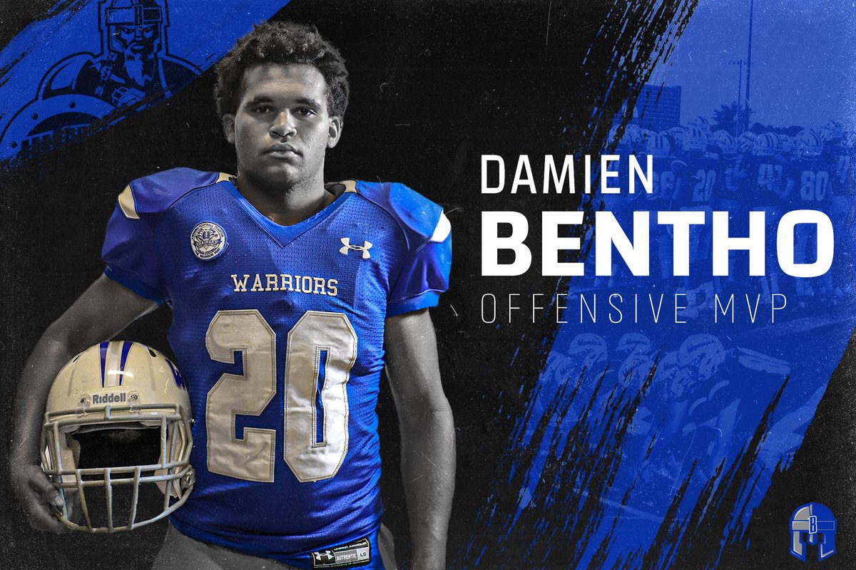 Week 4 Offensive Player of the Week ⁦<a href="/DamienBentho/">Damien Bentho</a>⁩