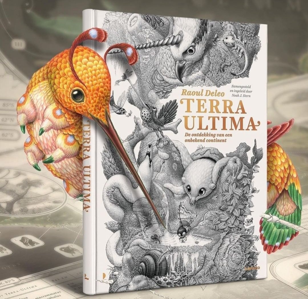 ViViDIllustrat1's tweet photo. Gouden Penseel / best illustrated Dutch children's book 22: Terra Ultima by Raoul Deleo https://t.co/6D6CrktBuu