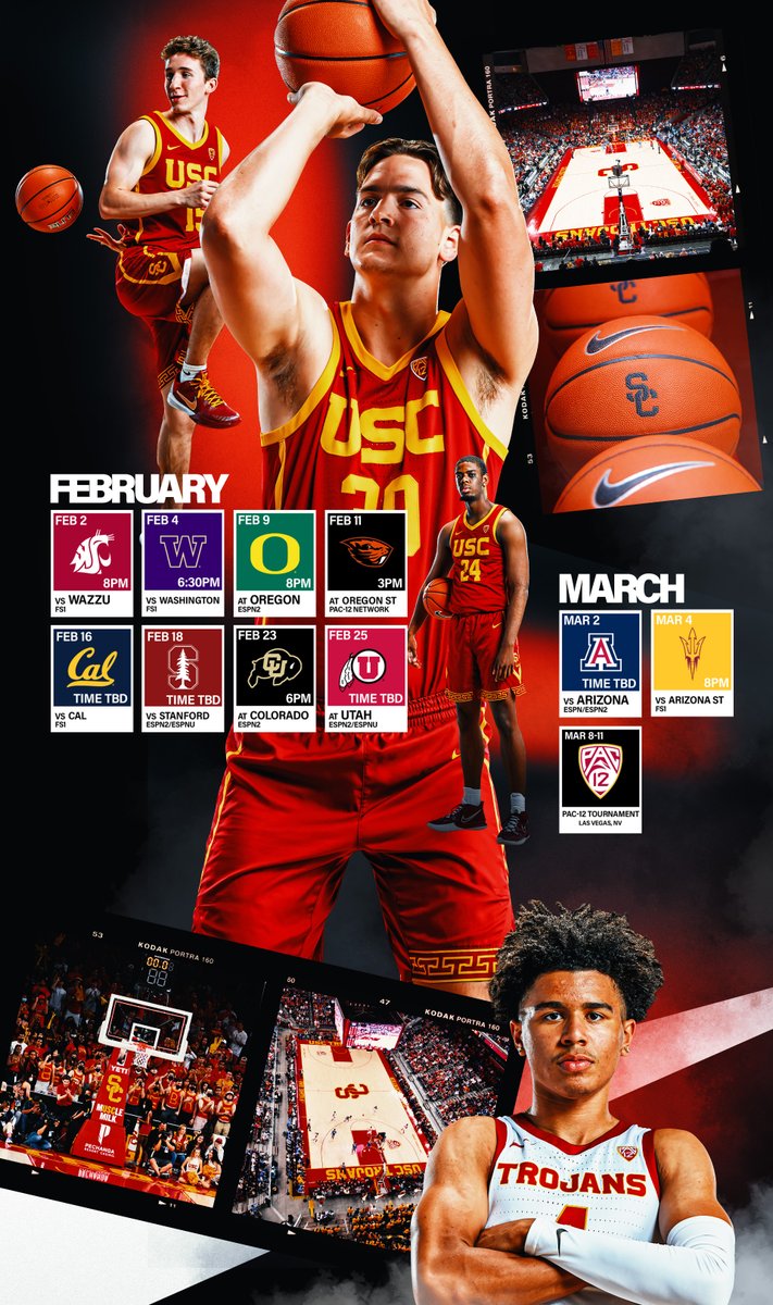 USC Men's Basketball on Twitter: "OFFICIAL: Our 2022-23 schedule with