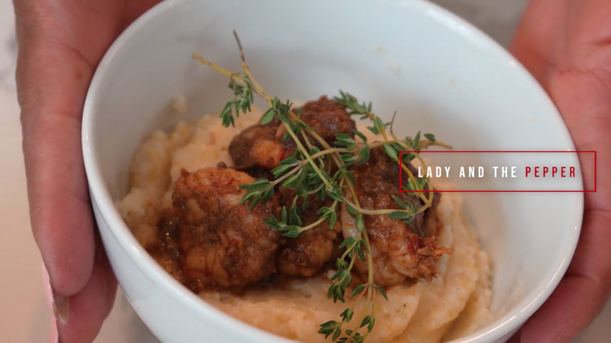ladyandthepepp1's tweet photo. Hang out w/ me as I make my version of this beloved dish! https://t.co/3Cd3P7SEwW #ladyandthepepper #youtube #cooking #shrimpandgrits #kitchentips  #jerksauce #southerncooking #ATL #kitehill #notmilk #dairyfree #glutenfree #scotchbonnet #seasonings #spices #sauces #emmadoss🌶🔥 https://t.co/aOOeK37pfy