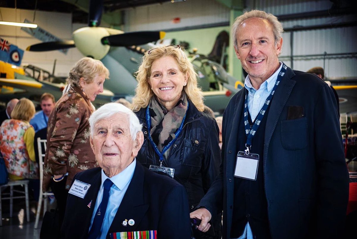 Our friends <a href="/SpitfireBigginH/">Fly a Spitfire & Biggin Hill Heritage Hangar</a> hosted one of their famous Veterans Days yesterday. Amongst the distinguished guests was 100 year old WW2 veteran, Harry Winter (1st 📸 below), who flew on operations as a Sergeant Wireless Operator (Air) with 427 (Lion) Squadron. (1) #Veterans