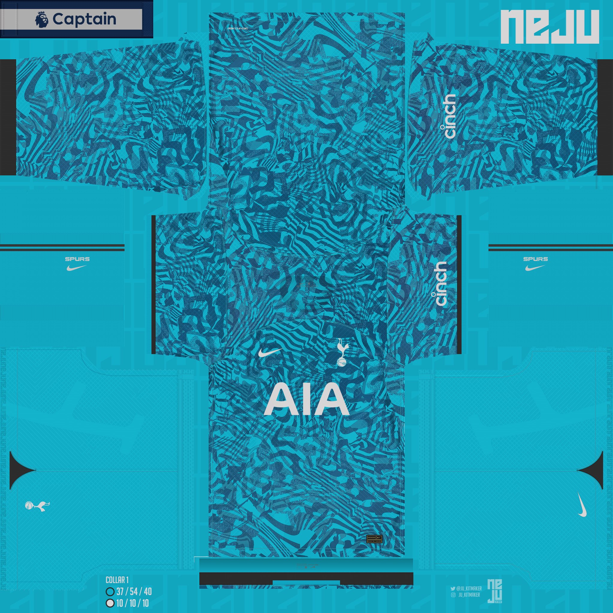 neju on Twitter "🏴󠁧󠁢󠁥󠁮󠁧󠁿⚪️Tottenham⚪️ third kit 2223 añadido al link🫡