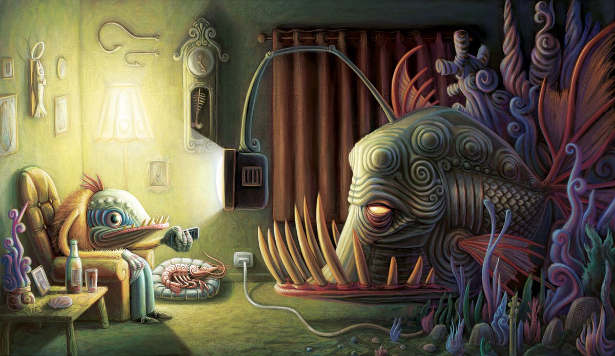 They are just fish in the deep

Available on 
<a href="/foundation/">Foundation 🌐</a>

foundation.app/@Juanjo-Surace…

#NFTs #NFTCommunity #NFT