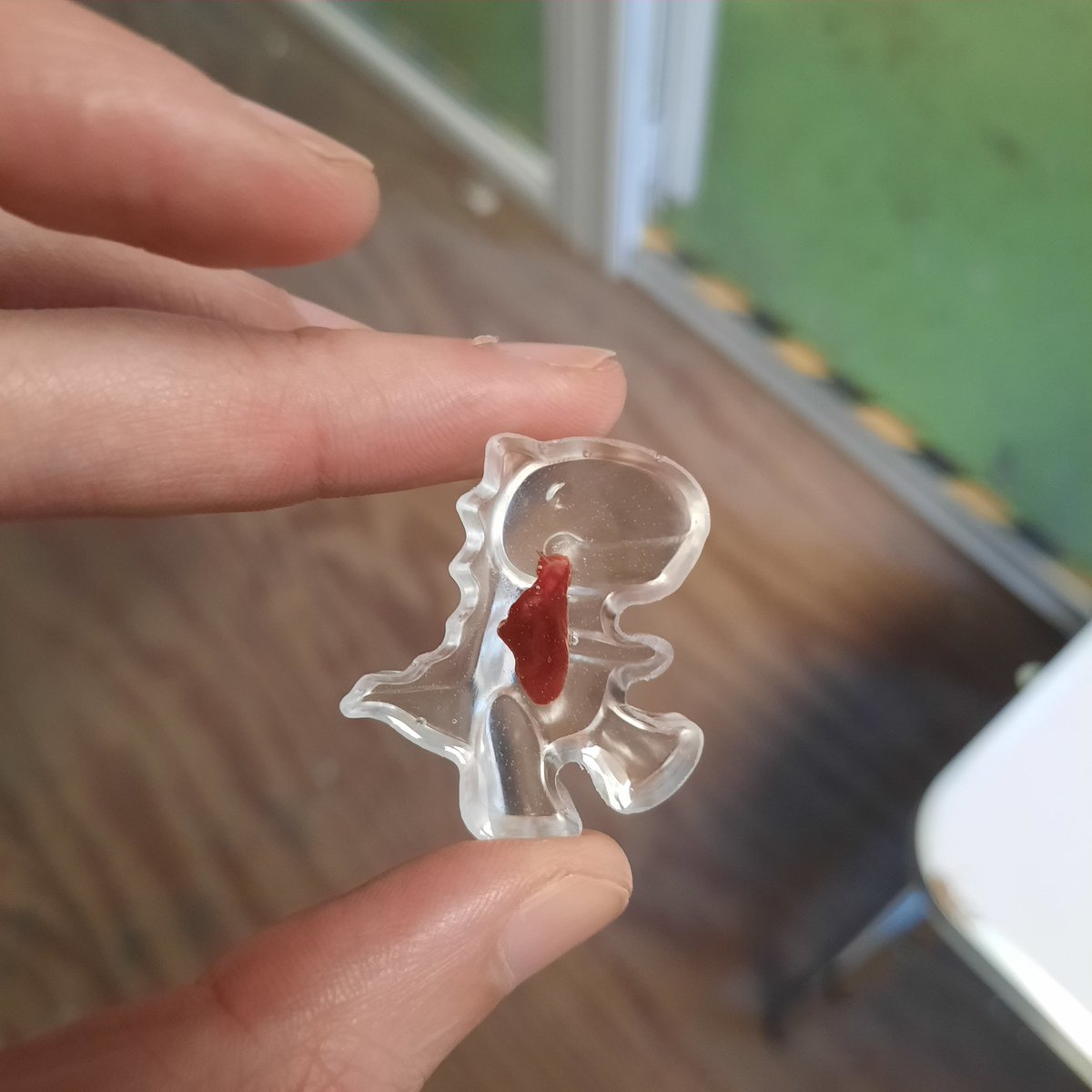 Chicken hearts in dinosaurs worldaroundewe.com #ChickenChallenge