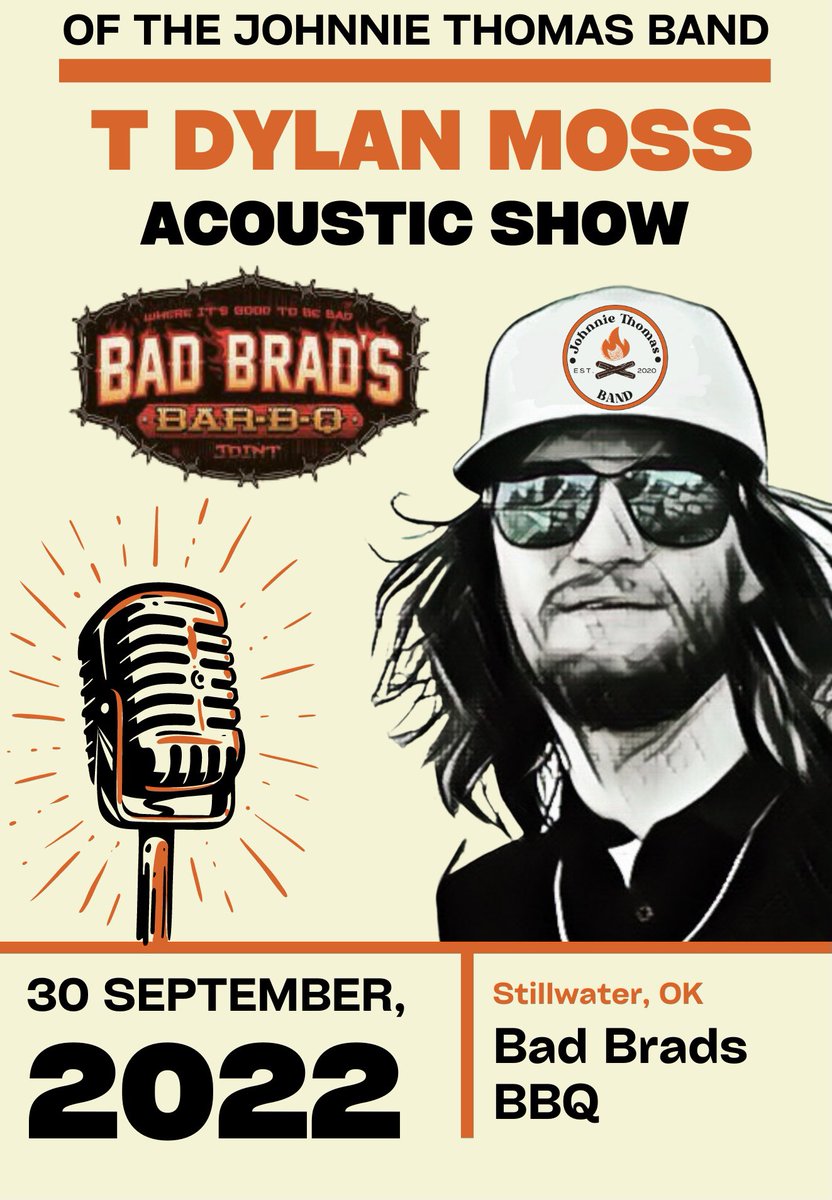 dylanmoss_tmc's tweet photo. Catch our frontman slinging some acoustic tunes tomorrow evening in Stillwater at Bad Brads! 
6:30-8:30 come have a beer and hang out! https://t.co/LY0iaLoVxv