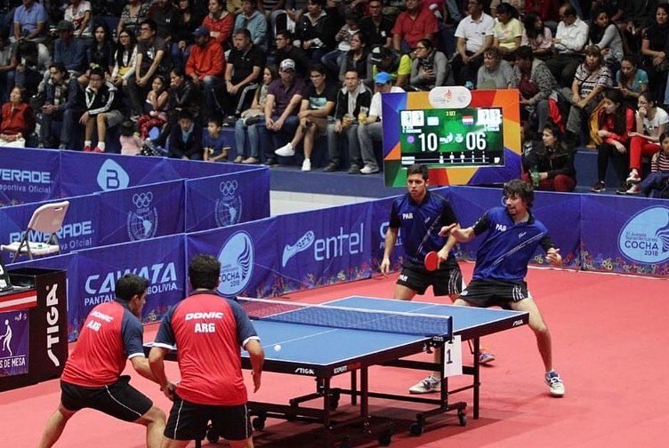 fptmparaguay's tweet photo. #TBT En Cochabamba 2018, el #TenisdeMesa 🏓 hizo podio en:

🥈Dobles Masculinos - Marcelo Aguirre/Axel Gavilán
🥉Individual Masculino - Marcelo Aguirre 
🥉Equipos Masculinos 

Este año competimos en casa ¡VAMOS PARAGUAY! 🇵🇾💪❤️

#ASU2022 @asu2022oficial @coparaguay @snd_py https://t.co/TAXVKu33pZ