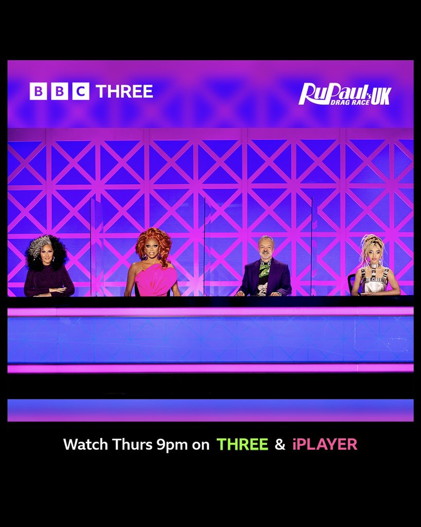 i had the insane honour to not only be in the presence of these uk queens but to be asked to be the guest judge on <a href="/dragraceukbbc/">RuPaul's Drag Race UK</a> tonight 9pm on <a href="/bbcthree/">BBC Three</a> #DragRaceUK