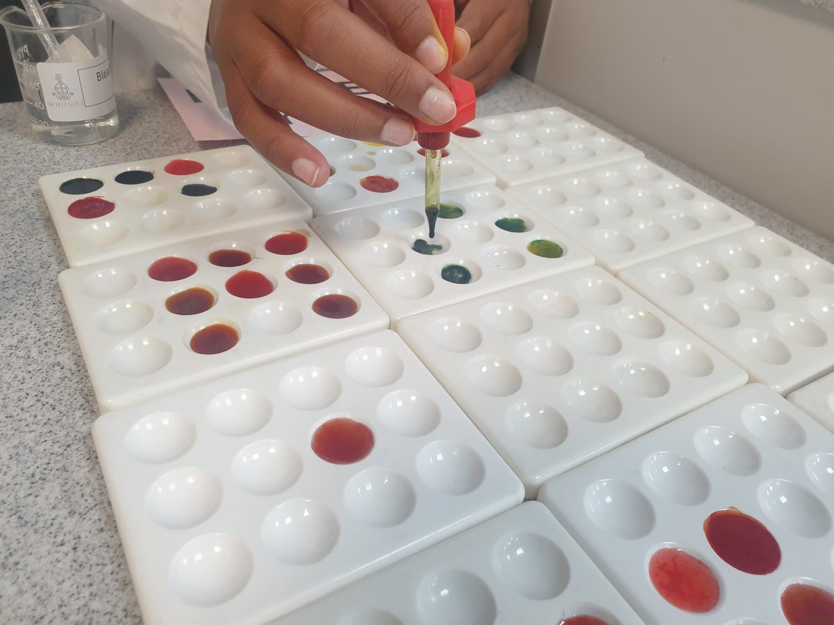 WhitgiftSchool1's tweet photo. Can you guess the PH of different sauces and liquids? #WhitgiftScience #WhitgiftOpenEvening2022 https://t.co/HM7eLp1y3B