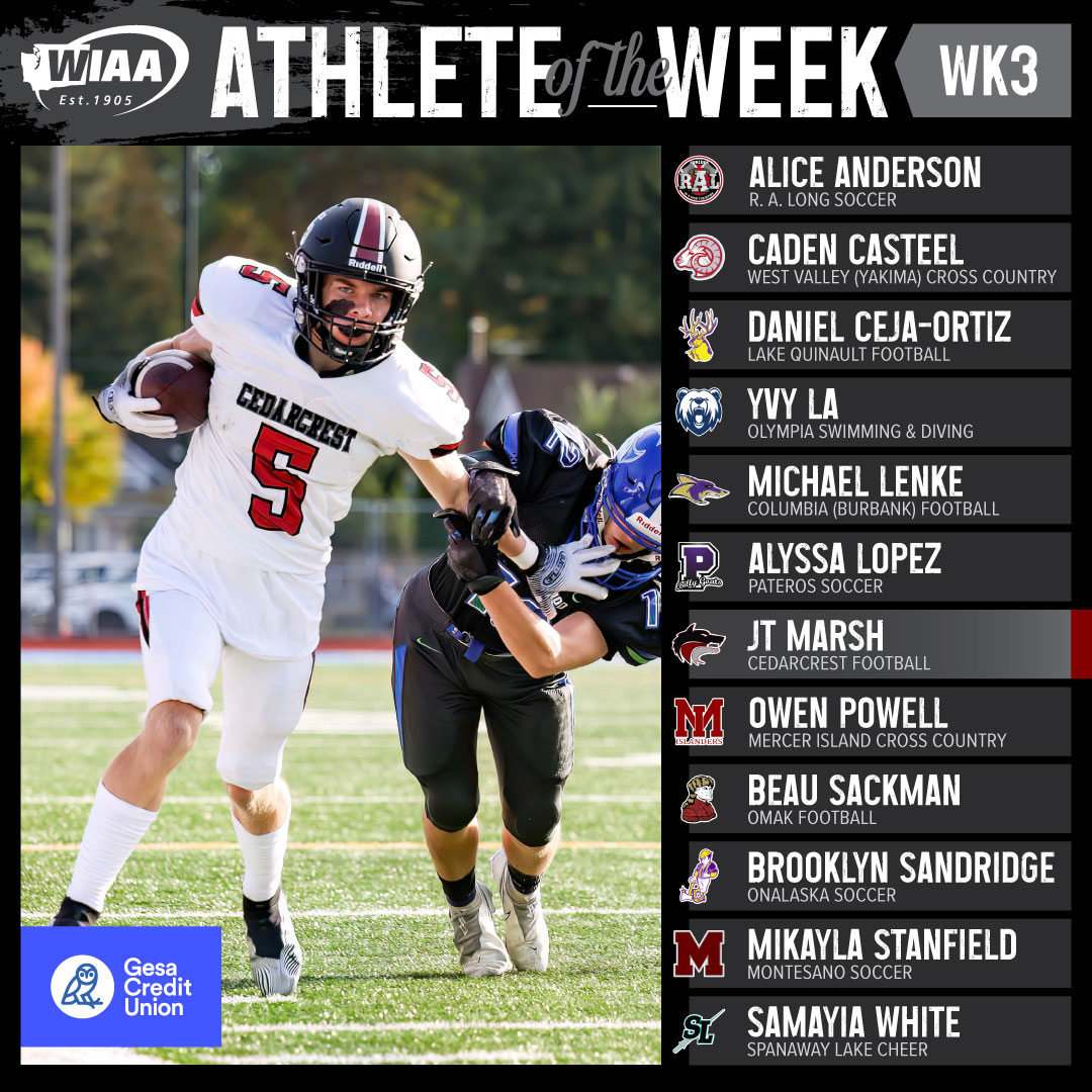 Congratulations Spanaway Lake High School student-athlete Samayia White on being named a <a href="/wiaawa/">WIAA</a> Athlete of the Week! Samayia is a leader on SLHS's cheer squad, as well as the school's basketball and track &amp; field teams.