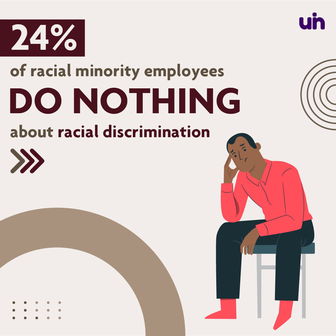UnHireCo's tweet photo. The next time someone you know feels vulnerable, encourage them to speak up. Encourage them to report and #UnHire the racist people at work. Encourage equal and healthy workplaces. 

#diversityandinclusion #racialdiscrimation #unhire #workplacediscrimination #toxicplace https://t.co/y7nHM0AU5r