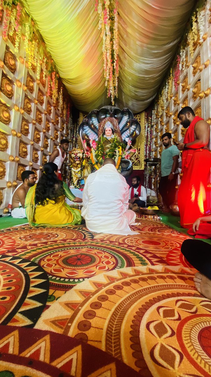 CMR_INC's tweet photo. As part of  #Devinavratri #Day5 participated in Pooja conducted by Kankaraju from  Sdpt,later participated in #annadhanam program. https://t.co/WlWP1yZte6