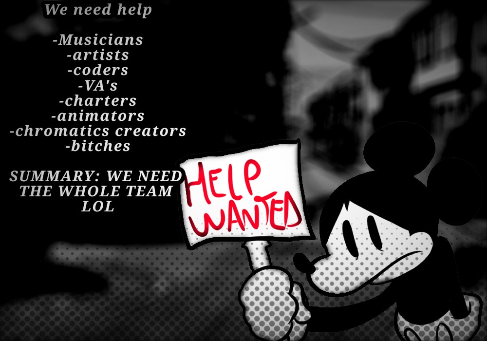 VsRevampedMouse's tweet photo. We need help, can you help us?

@FridayLeaks @News_Funkin @FNFNewsAnnounc1 https://t.co/S8wdygA1dt