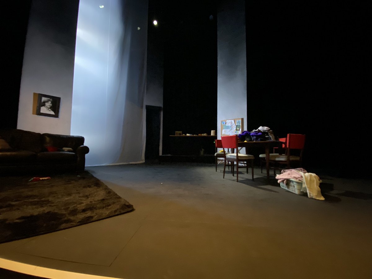 BrawTheatre's tweet photo. Tonight is our first visit to @CnauldTheatre at its new Lanternhouse venue! #BoldGirls #FrontRow 👀 https://t.co/lkUEqkratm