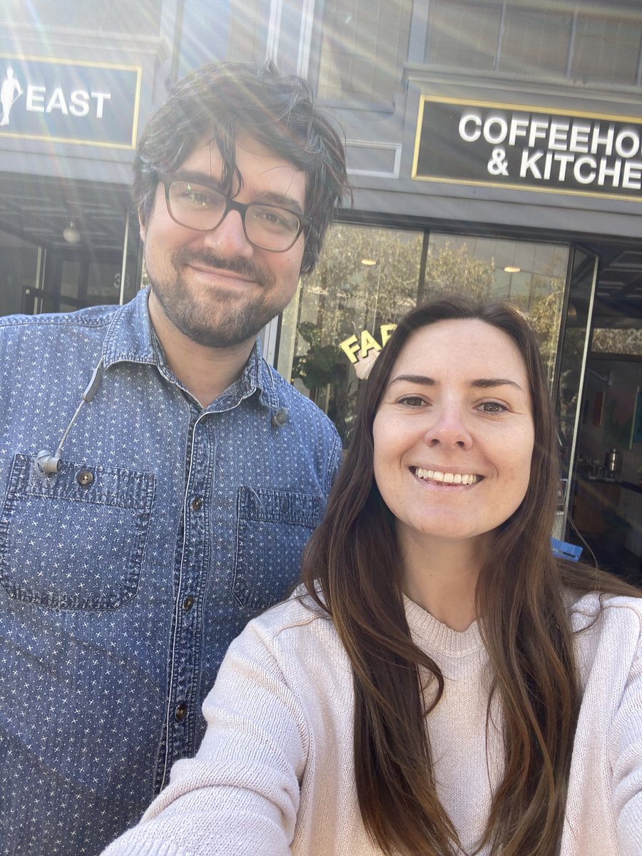 How good, meeting <a href="/evanhamilton/">Evan Hamilton</a> in the flesh and geeking out on B2B community building 🥳.