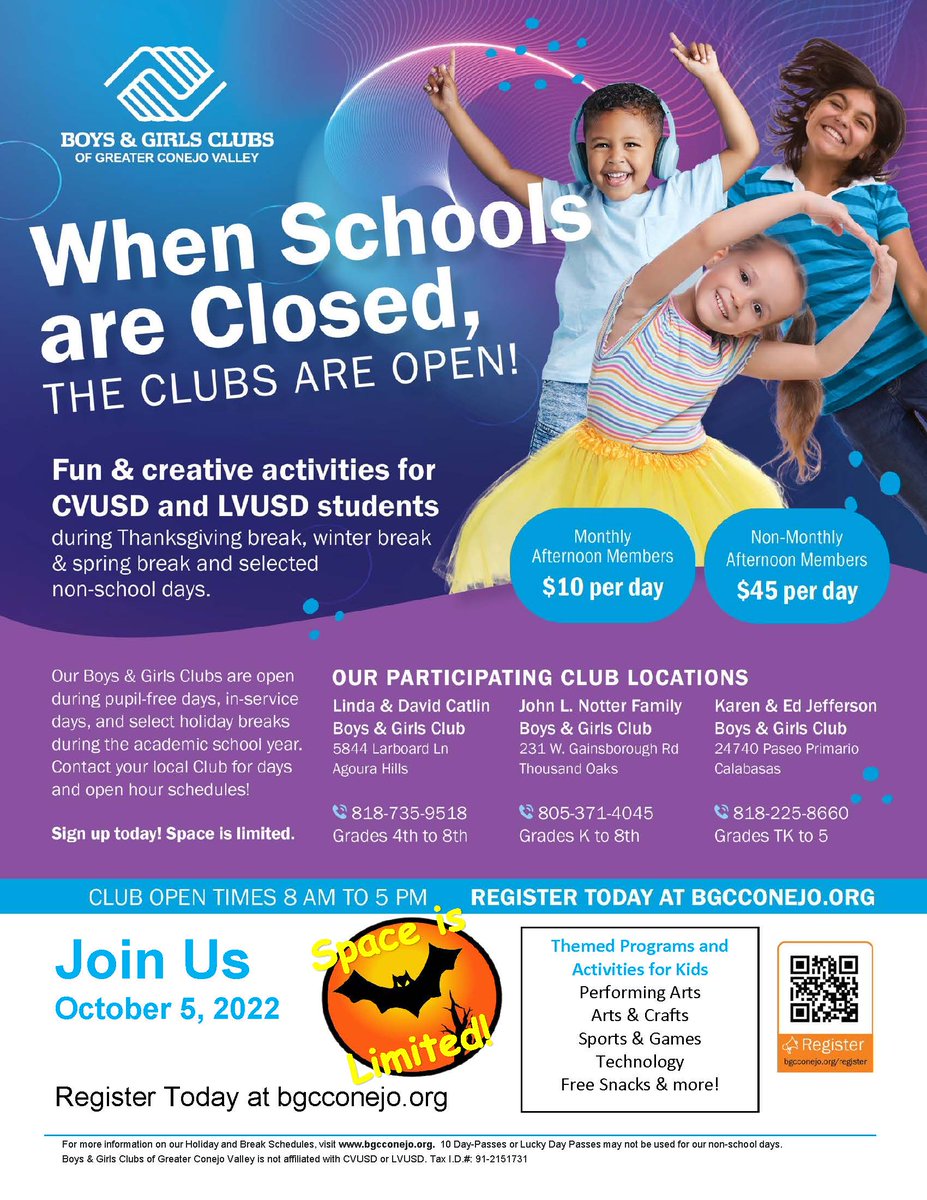 Boys & Girls Clubs of Greater Conejo Valley tweet media