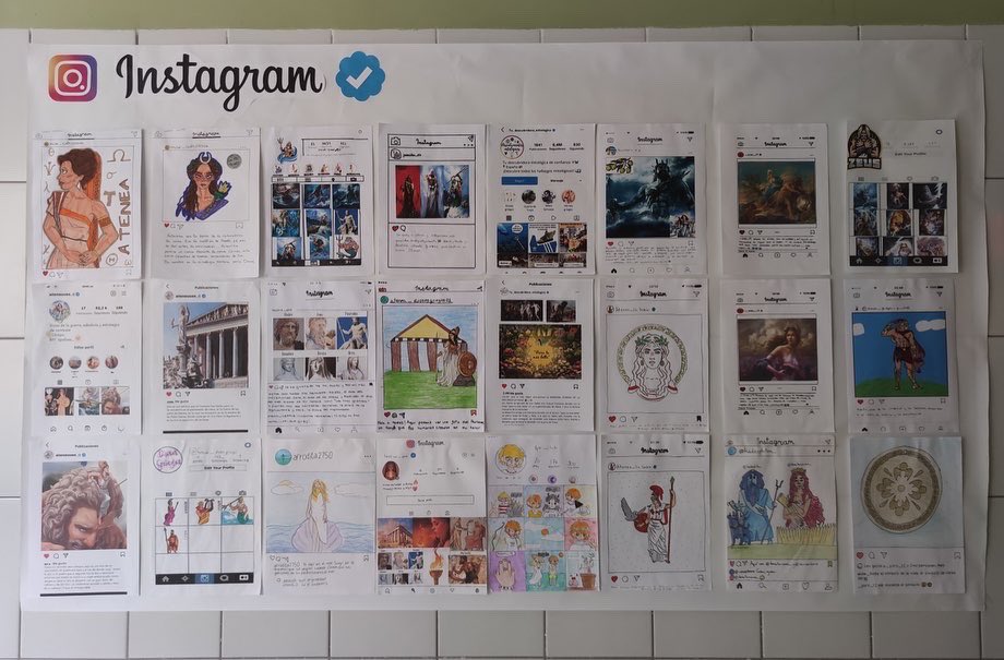 CdeHerodoto's tweet photo. 📸 ¡EL INSTAGRAM DEL OLIMPO!
Acticidad para #CulturaClásica #2ESOA través de las plantillas de la famosa red social, Instagram, generar perfiles para exponer la vida de algún dios/a del Olimpo, héroe o heroína o un mito de la Antigüedad Clásica.
📲 https://t.co/8fqSTMRBL1 https://t.co/j17LxS6OcP