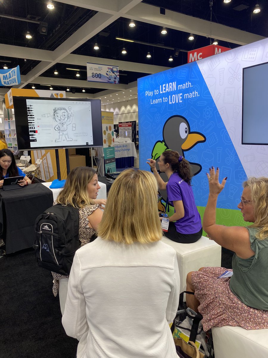 CoffeyEducate (@principalcoffey) on Twitter photo Behind the scenes design experience w/ <a href="/STMath/">ST Math Educator? Follow us on MINDEduOrg!</a> at #NCTM2022 Behind the scenes design experience w/ <a href="/STMath/">ST Math Educator? Follow us on MINDEduOrg!</a> at #NCTM2022
