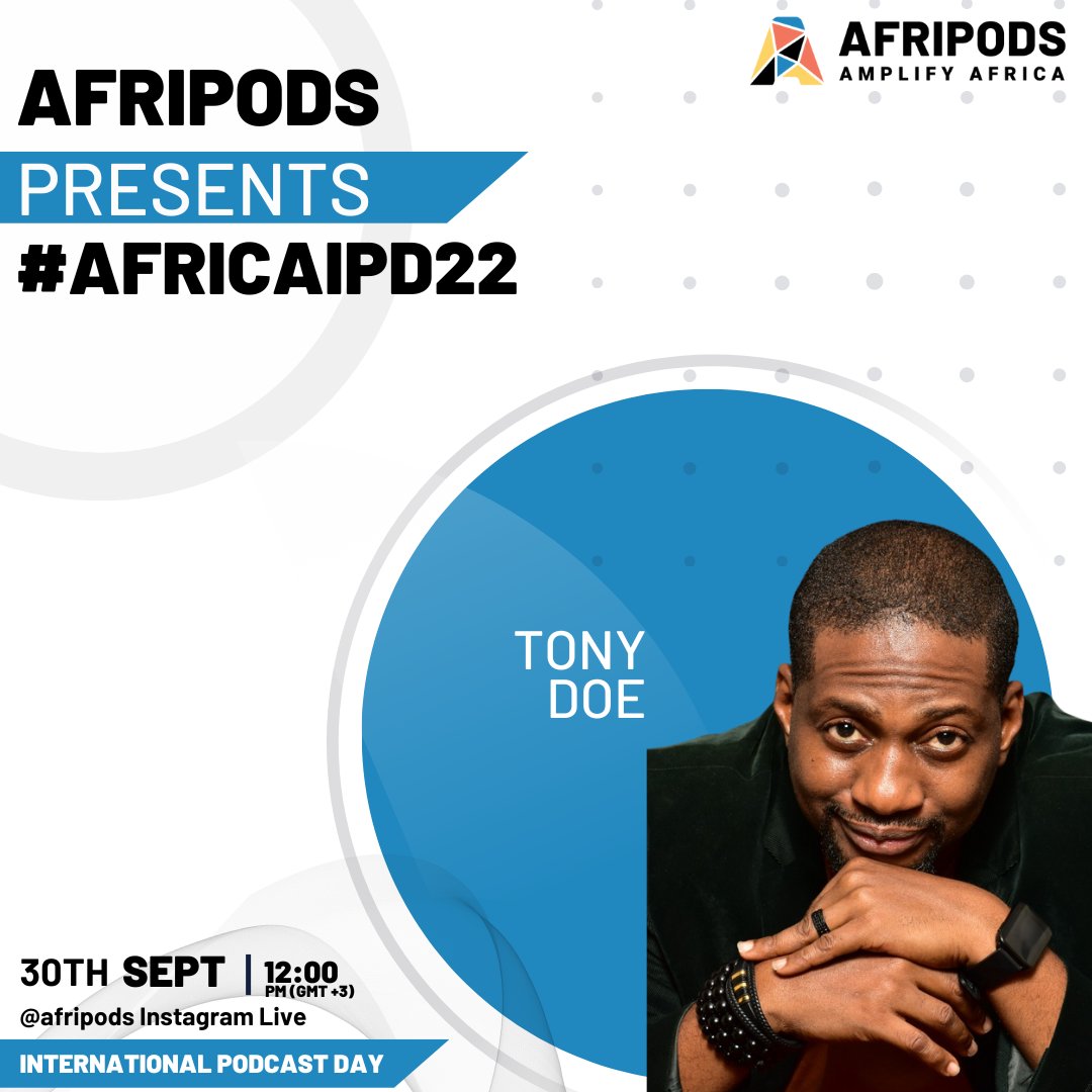 I'm opening my mouth wide tomorrow morning and I've run out of coffee...anyway, come hear wetin we dey cook on top Broadcast to Radio Mata [B2P] as @afripod's @KevinYBrown moderates while @Only1Calvin & I masticate... it's #IPD22 #africaipd22 #podcastday  y'all! 10 am WAT