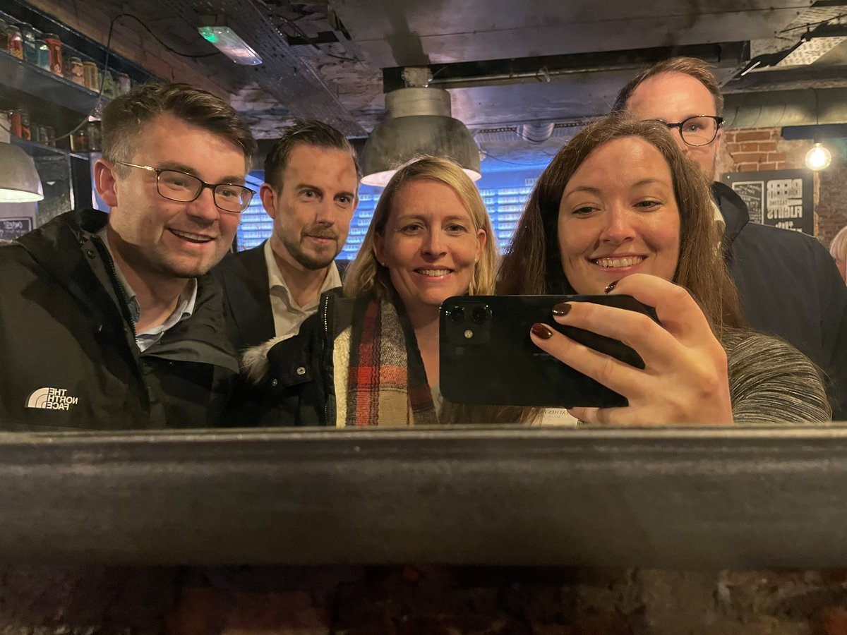 A mirror selfie from team FRP - LIFO the party <a href="/leathesprior/">Leathes Prior Solicitors</a> #LPPubChallenge22