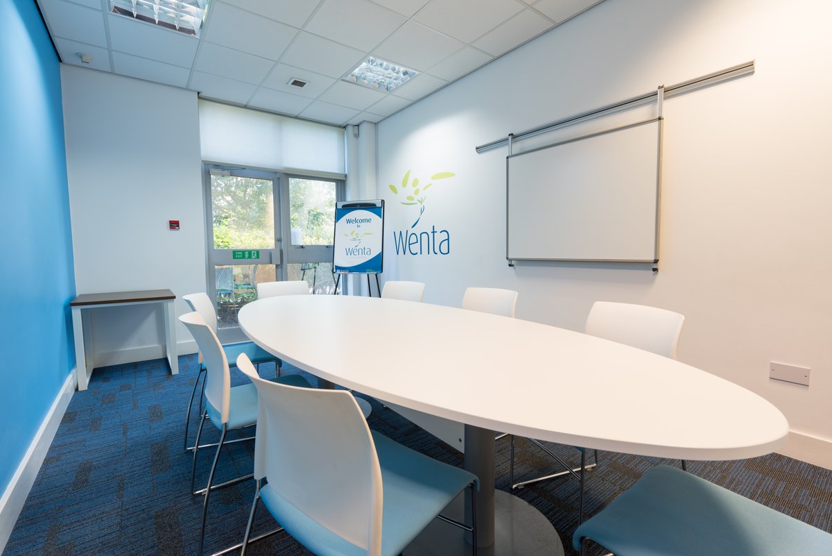 Looking for a #meetingroom?

We’ve got rooms available in all four of our centres from £12 per hour, get in touch for more details: info@wenta.co.uk or click here: bit.ly/3F97cTy

#Stevenage #Pottersbar #Enfield #Watford #Herts  #Meetingspace #Roomhire #Hertsinbusiness