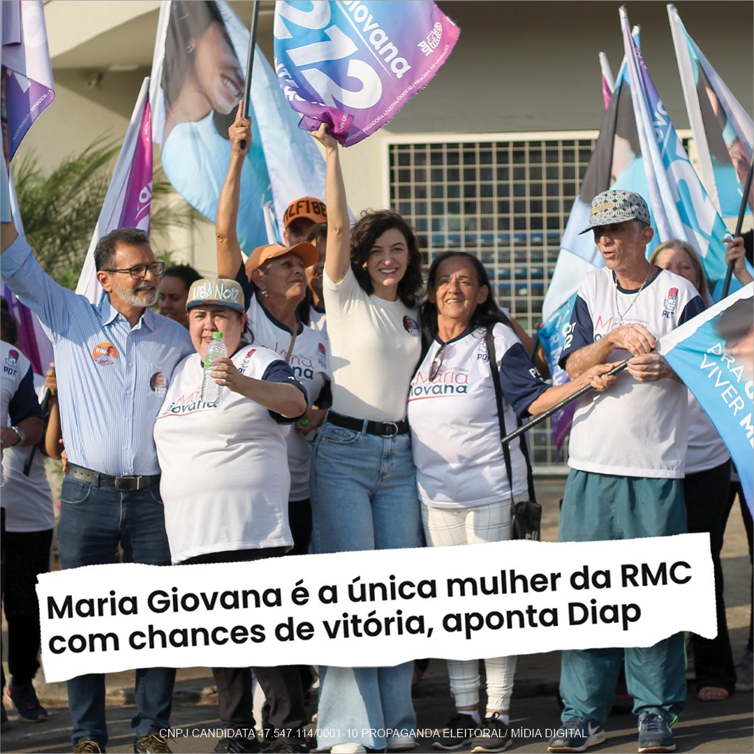 MariaGFortunato's tweet photo. VENCEREMOS E FAREMOS HISTÓRIA! 🙌
VAMOS COM TUDO NESSA RETA FINAL. VEM COM A GENTE VOCÊ TAMBÉM! 🫶

É 1️⃣2️⃣1️⃣2️⃣! MARIA GIOVANA, DEPUTADA FEDERAL👩🏻‍💼

#PraGenteViverMelhor!
 #1212 #VamoscomMariaGiovana #MGF2022 #DeputadaFederal #RMC
#Americana #VemComAGente https://t.co/eQvg8pBB6N