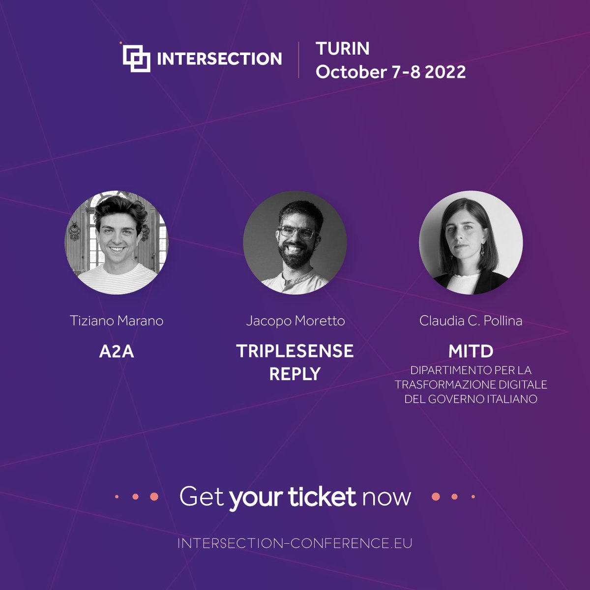 Intersection_eu's tweet photo. #Intersection is the conference to go to if you want to boost collaboration between designers and developers. Get your ticket now 👉 🎟 📆 7 & 8 October 📍 Turin
#IntersectionConference #FastEvolvingTimes #conference #design #development https://t.co/KAOTmaY0P8